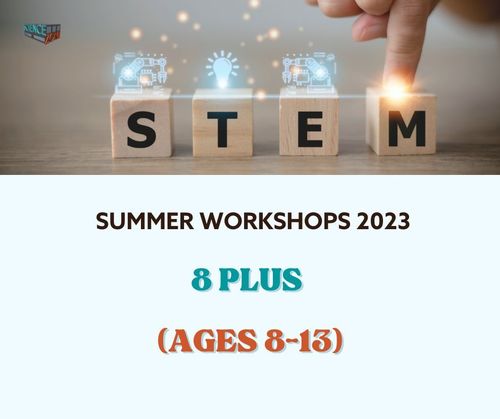 Saturdays STEM Workshops for ages 8 plus-2pm till 3:30pm